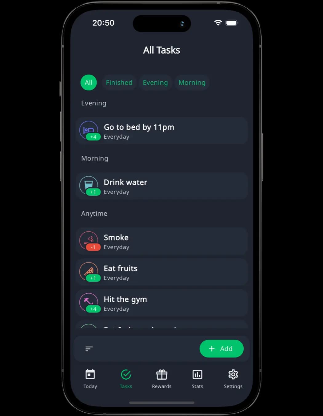 Habit Tracker: Gamify & Reward